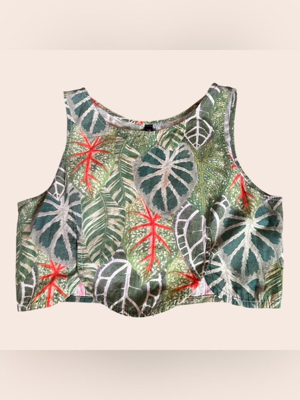 Rare Samantha Pleet Sleeveless Crop-Top